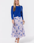 Siena Skirt (Purple Flower) - Skirt - Yakira Bella