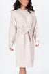 Simone Dress 38" (Beige)
