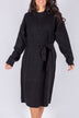 Simone Dress 42" (Black)