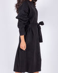 SIMONE DRESS 42" (BLACK) - Dress - Yakira Bella