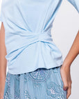 Sonia Top (Light Blue) - Top - Yakira Bella