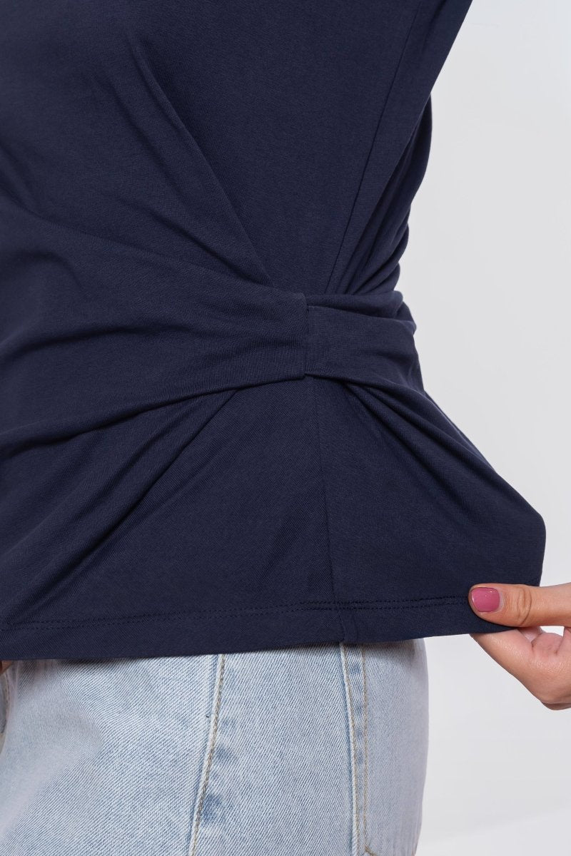 Sonia Top (Navy) - Top - Yakira Bella