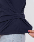 Sonia Top (Navy) - Top - Yakira Bella