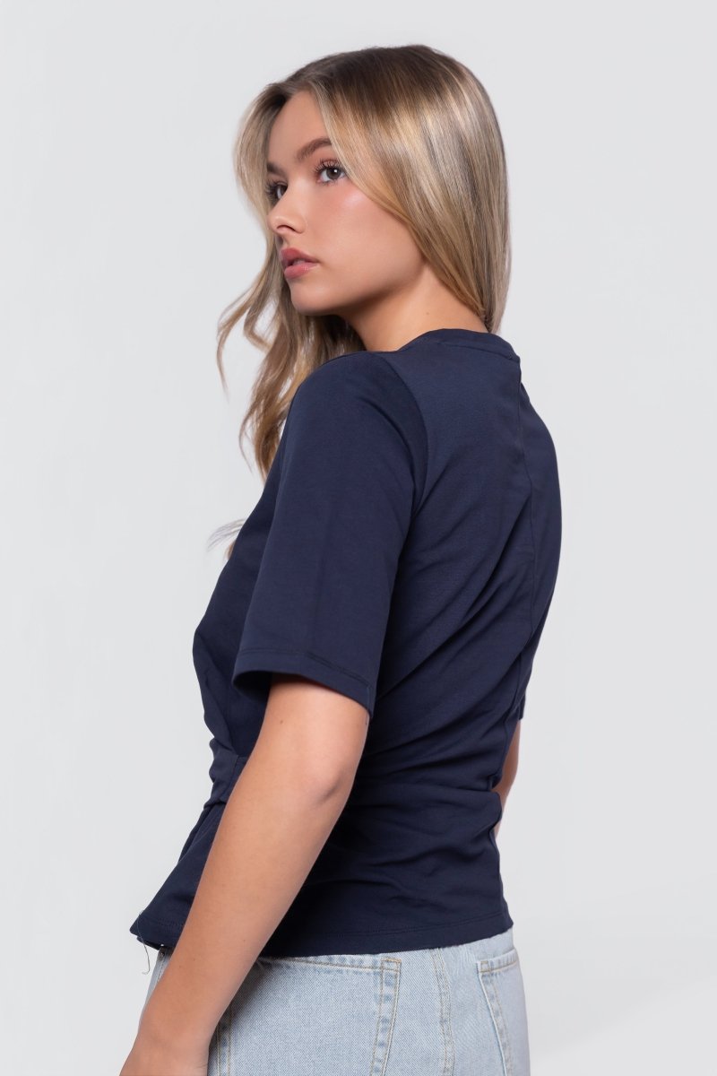 Sonia Top (Navy) - Top - Yakira Bella