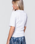 Sonia Top (White) - Top - Yakira Bella