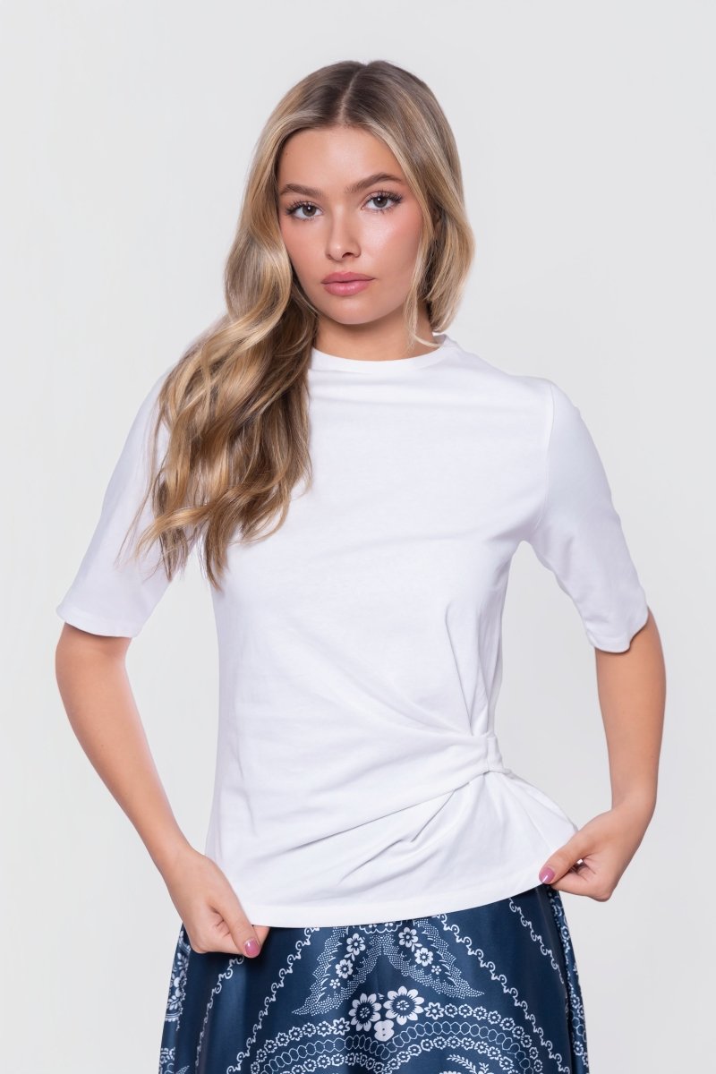 Sonia Top (White) - Top - Yakira Bella