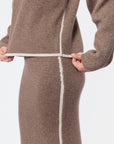 Sorina Skirt (Brown) - Skirt - Yakira Bella