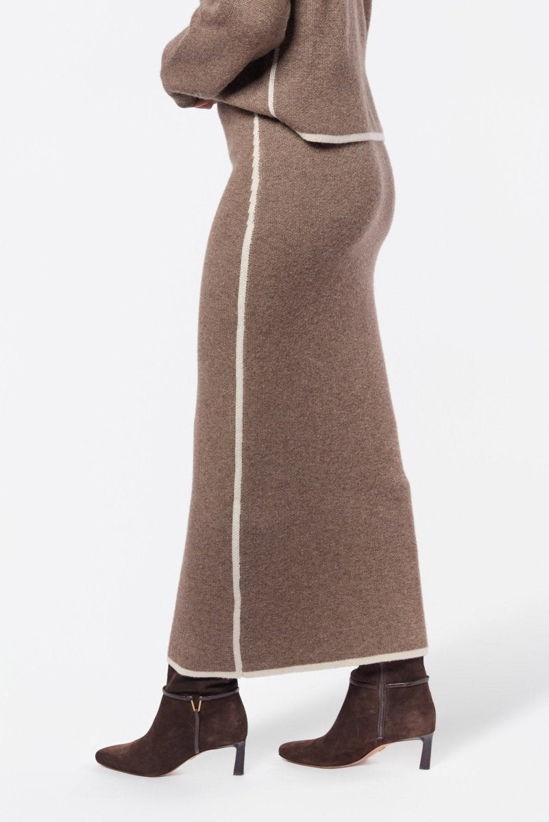 Sorina Skirt (Brown) - Skirt - Yakira Bella