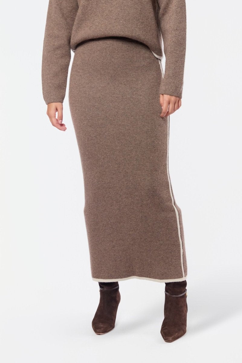 Sorina Skirt (Brown) - Skirt - Yakira Bella