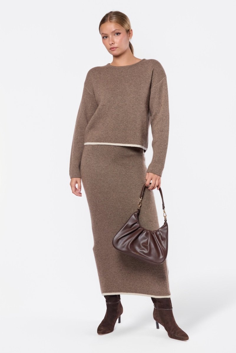 Sorina Top (Brown) - Top - Yakira Bella