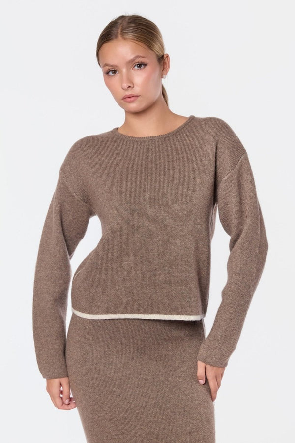 Sorina Top (Brown) - Top - Yakira Bella