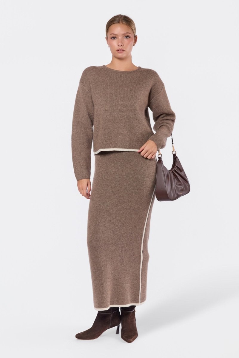 Sorina Top (Brown) - Top - Yakira Bella