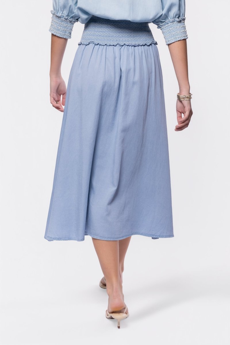 Stella Skirt (Light Blue) - Skirt - Yakira Bella