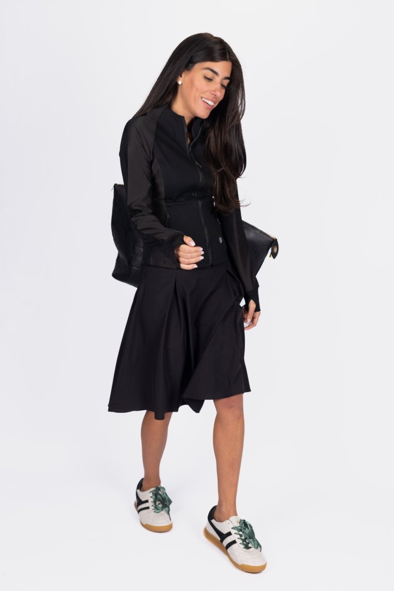 Stride Jacket (Black) - Top - Yakira Bella