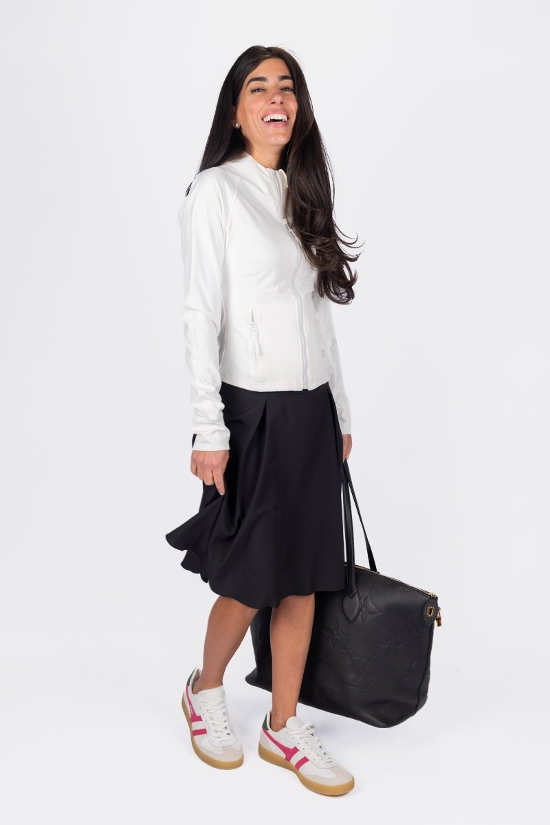 Stride Jacket (White) - Top - Yakira Bella