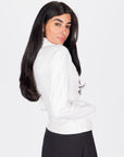 Stride Jacket (White) - Top - Yakira Bella