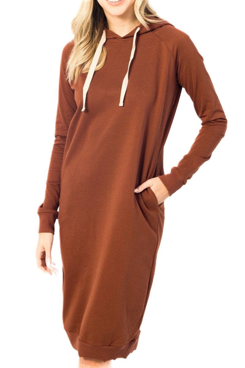 SUPREME DRESS (Brown) - Dress - Yakira Bella