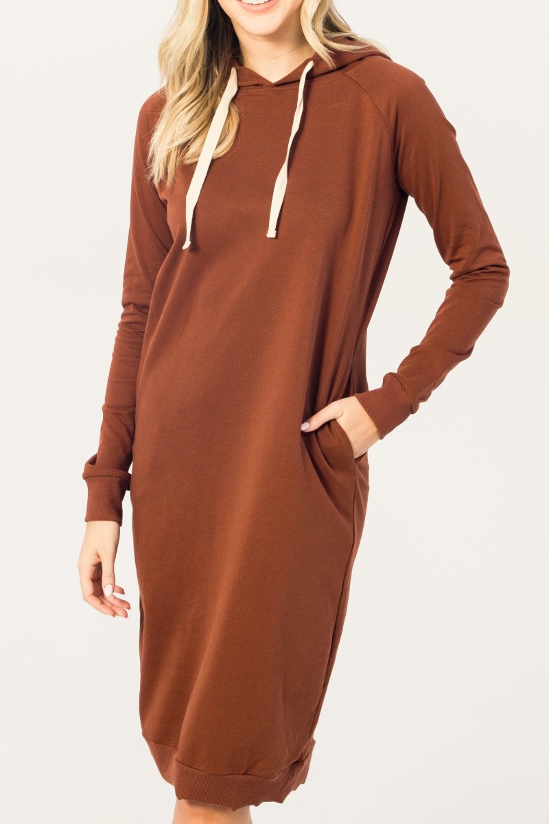 SUPREME DRESS (Brown) - Dress - Yakira Bella