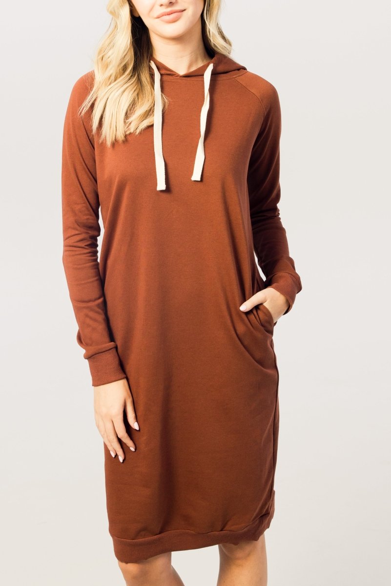 SUPREME DRESS (Brown) - Dress - Yakira Bella