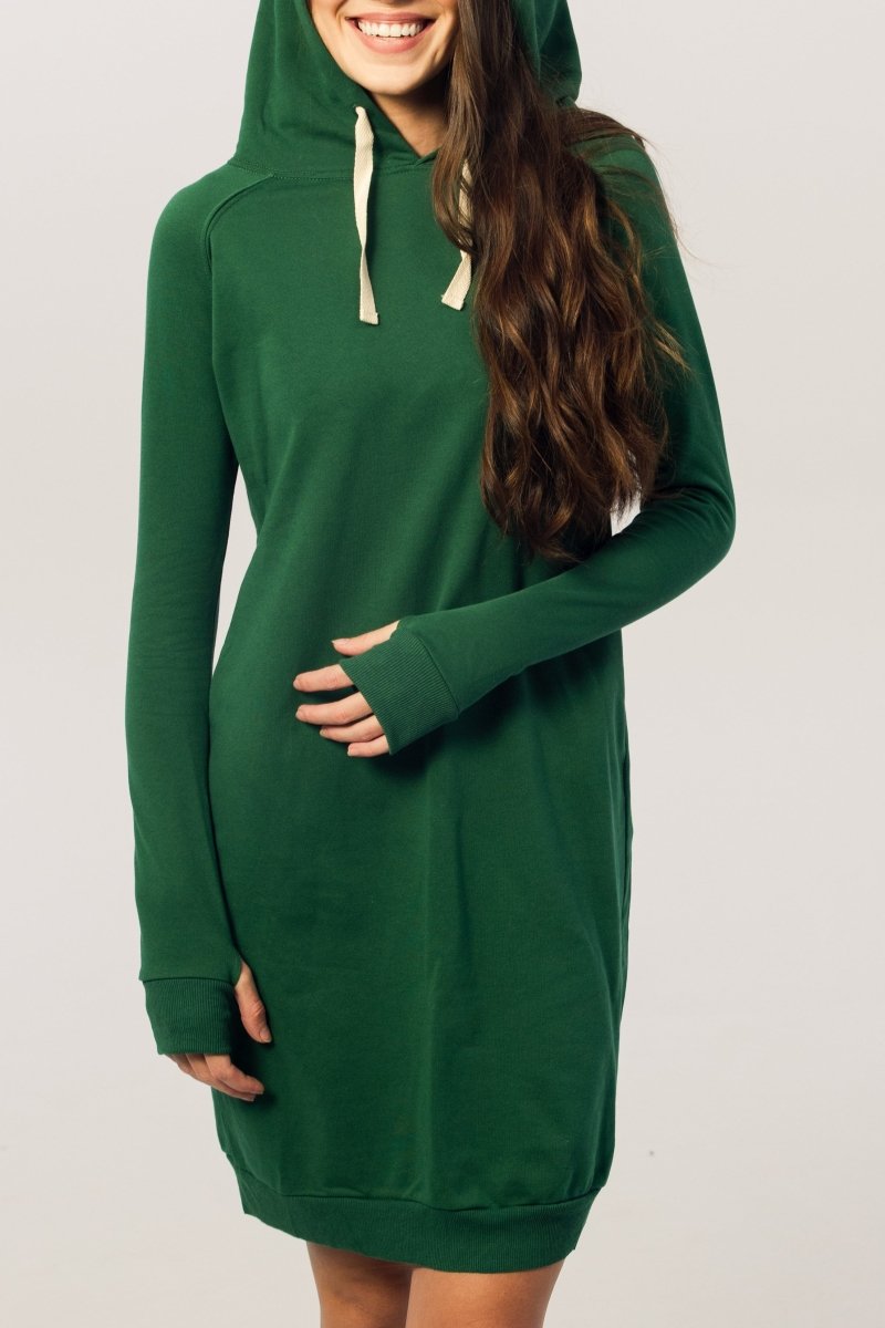 SUPREME DRESS (Hunter Green) - Dress - Yakira Bella