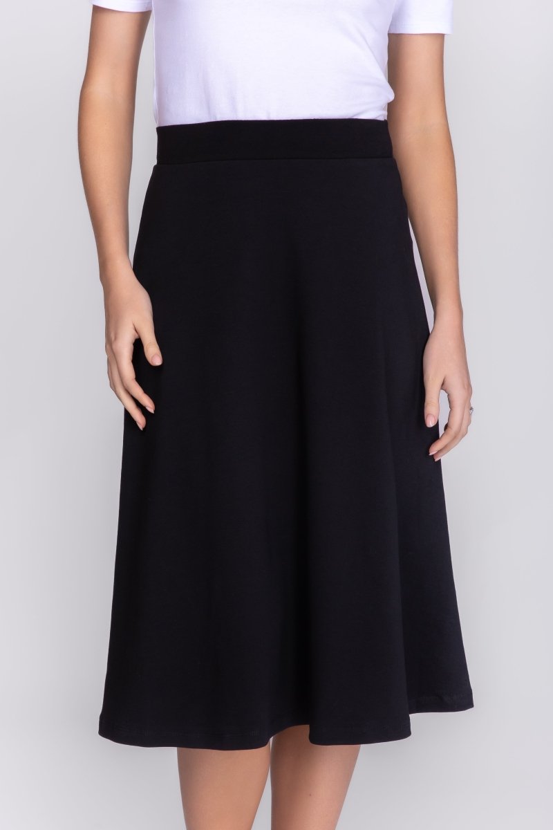 SUPREME SWING SKIRT 29" (BLACK) - Skirt - Yakira Bella