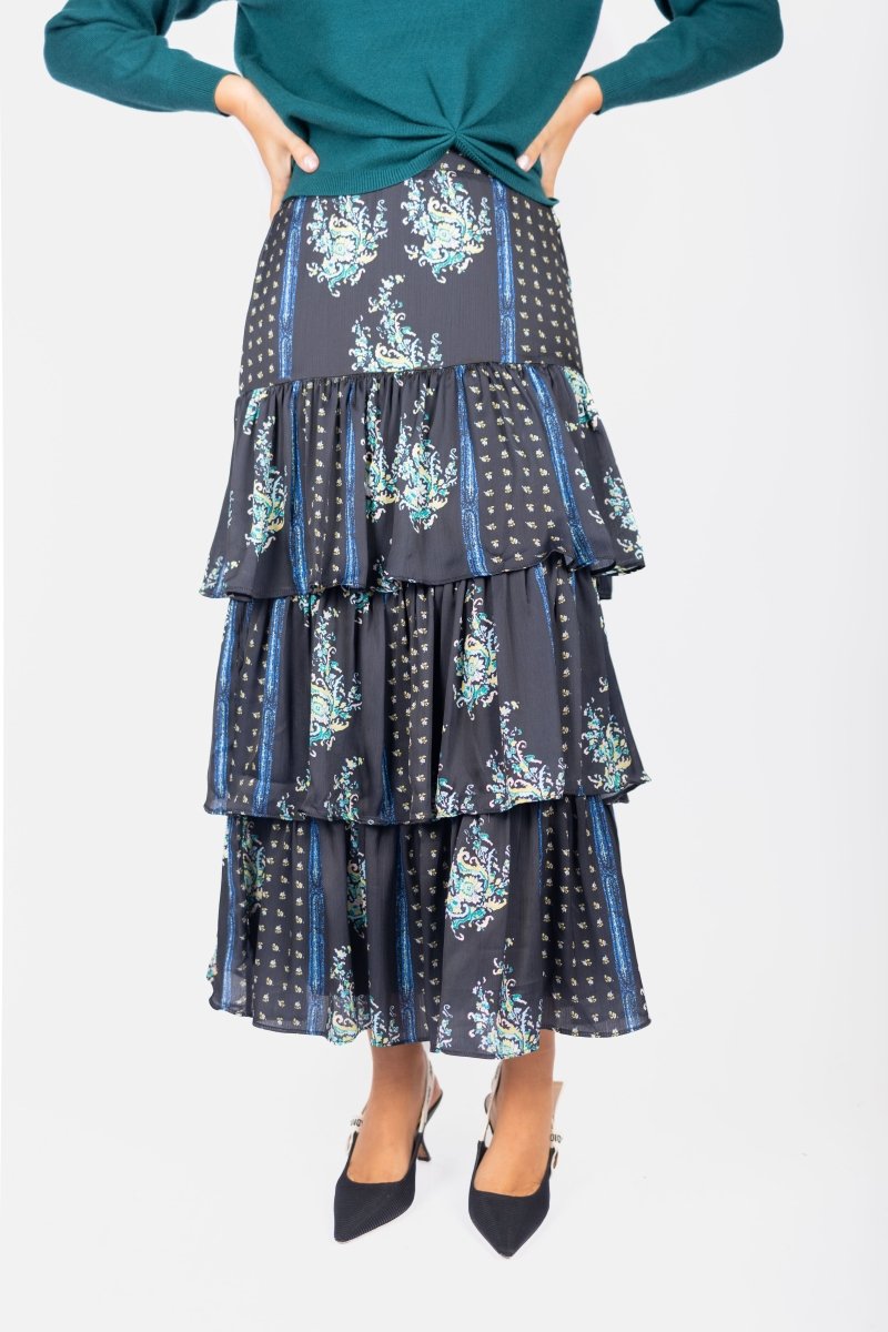 Suri Skirt (Black) - Skirt - Yakira Bella