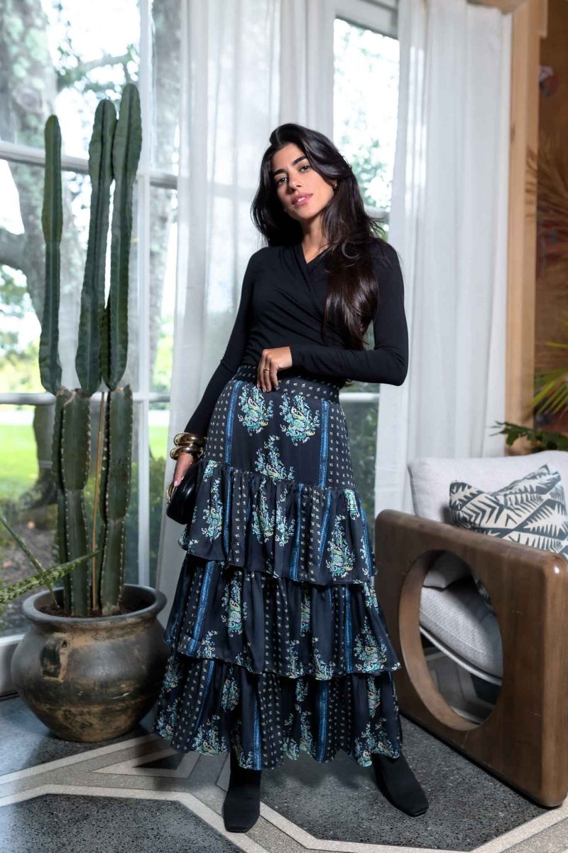 Suri Skirt (Black) - Skirt - Yakira Bella