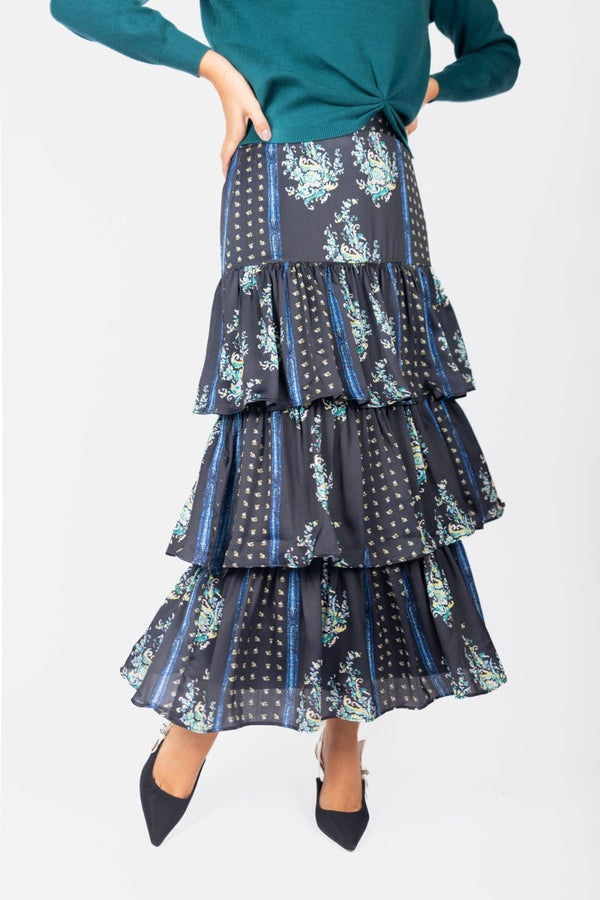 Suri Skirt (Black) - Skirt - Yakira Bella
