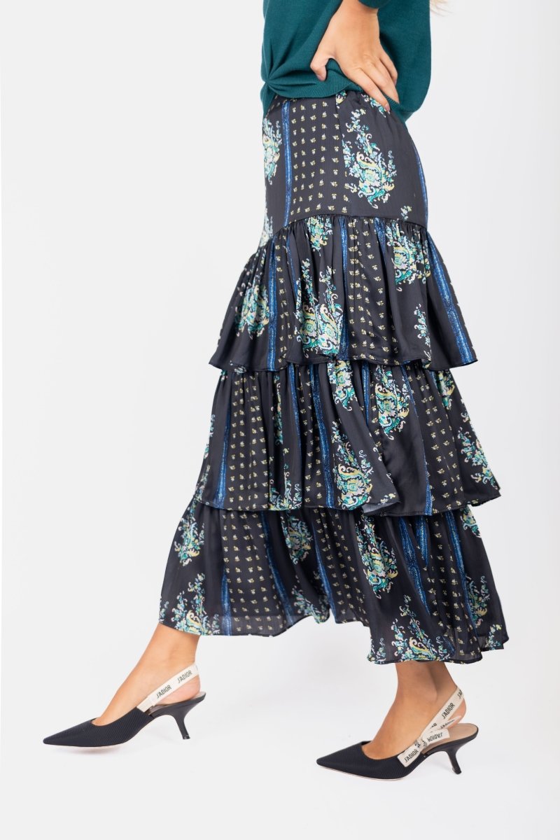 Suri Skirt (Black) - Skirt - Yakira Bella
