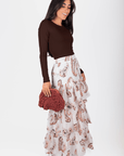 Suri Skirt (Brown) - Skirt - Yakira Bella