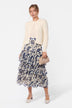 Suri Skirt (Ivory Navy)