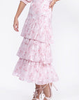 Suri Skirt (Pink Flower) - Skirt - Yakira Bella