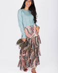 Suri Skirt (Pink Multi) - Skirt - Yakira Bella