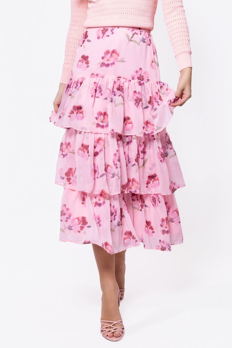 Suri Skirt (Pink) - Skirt - Yakira Bella