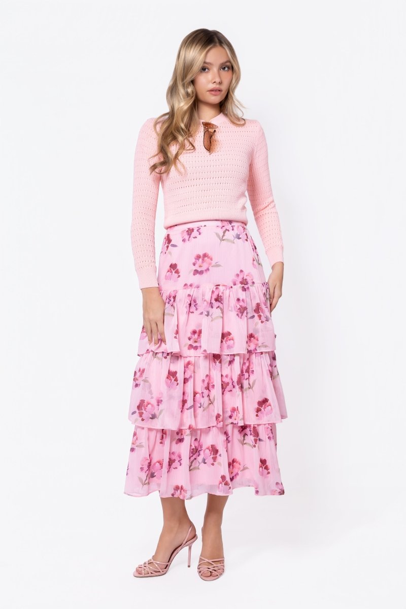 Suri Skirt (Pink) - Skirt - Yakira Bella
