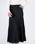 SUSAN SKIRT (BLACK) - Skirt - Yakira Bella