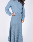 SUSAN SKIRT (BLUE) - Skirt - Yakira Bella