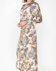 SYDNEY DRESS (IVORY FLOWER) - Dress - Yakira Bella