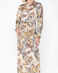 SYDNEY DRESS (IVORY FLOWER) - Dress - Yakira Bella