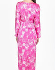 SYDNEY DRESS (PINK PATTERN) - Dress - Yakira Bella