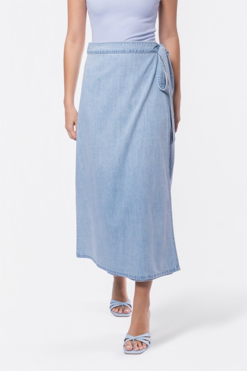 Sydney Skirt (Light Blue) - Skirt - Yakira Bella