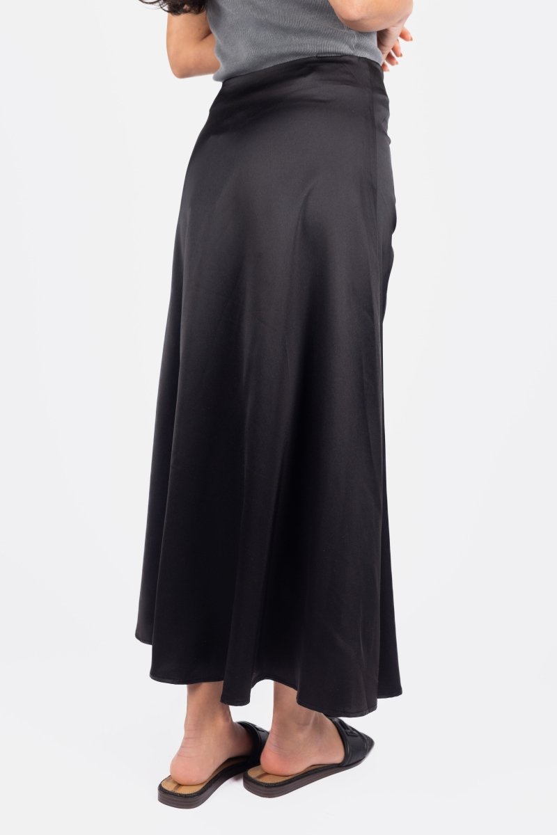 SYLVIE SKIRT (BLACK SOLID) - Skirt - Yakira Bella