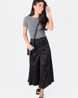 SYLVIE SKIRT (BLACK SOLID) - Skirt - Yakira Bella