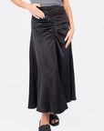 SYLVIE SKIRT (BLACK SOLID) - Skirt - Yakira Bella