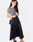 SYLVIE SKIRT (BLACK SOLID) - Skirt - Yakira Bella