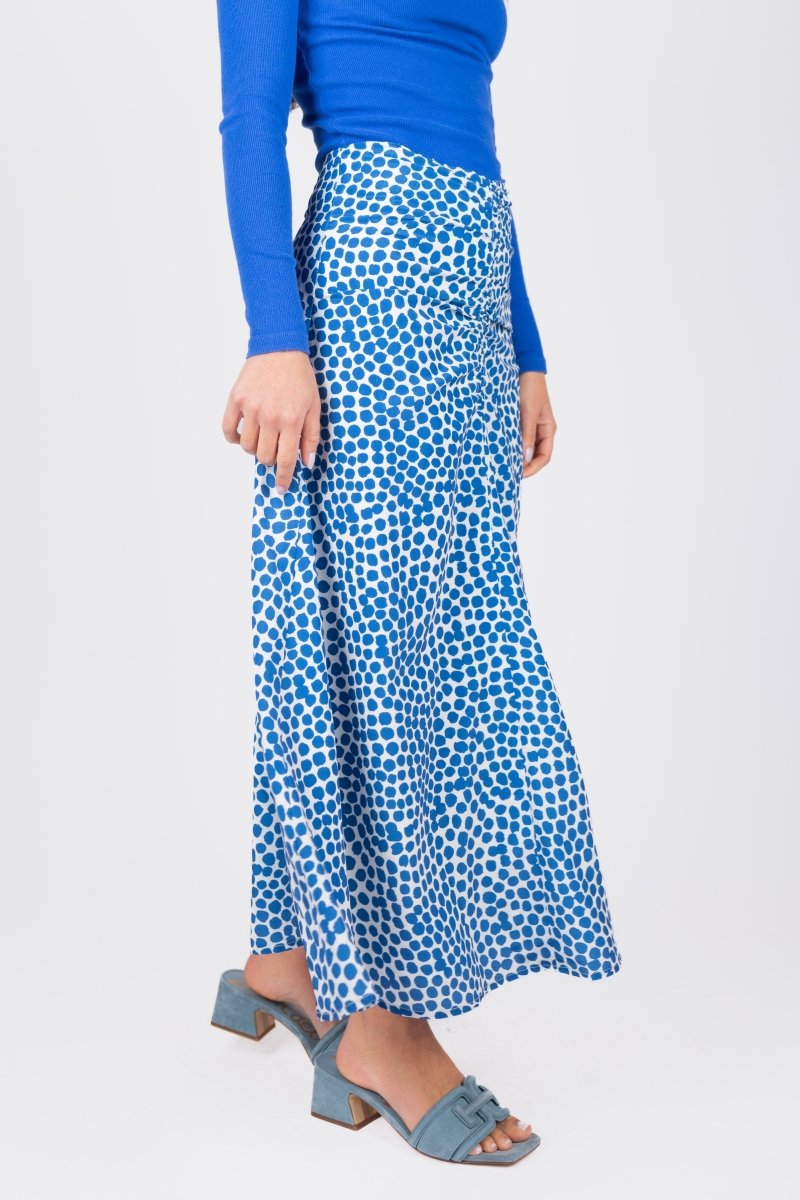 SYLVIE SKIRT (BLUE/WHITE) - Skirt - Yakira Bella