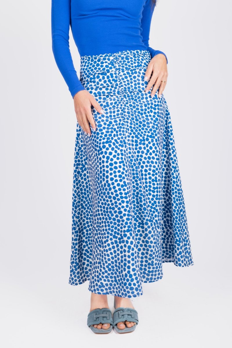 SYLVIE SKIRT (GREEN PATTERN)