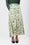 Sylvie Skirt (Green Flower) - Skirt - Yakira Bella