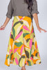 SYLVIE SKIRT (GREEN PATTERN) - Skirt - Yakira Bella