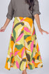 Sylvie Skirt (Green Pattern)